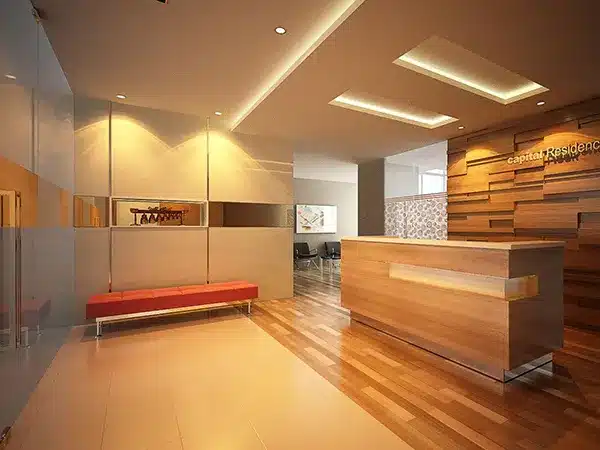 ایده طراحی لابی
