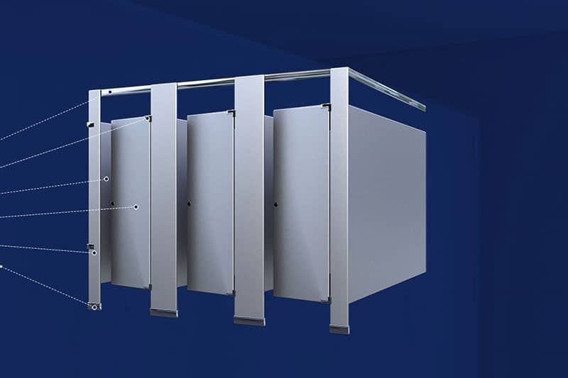 ابعاد پارتیشن اداری