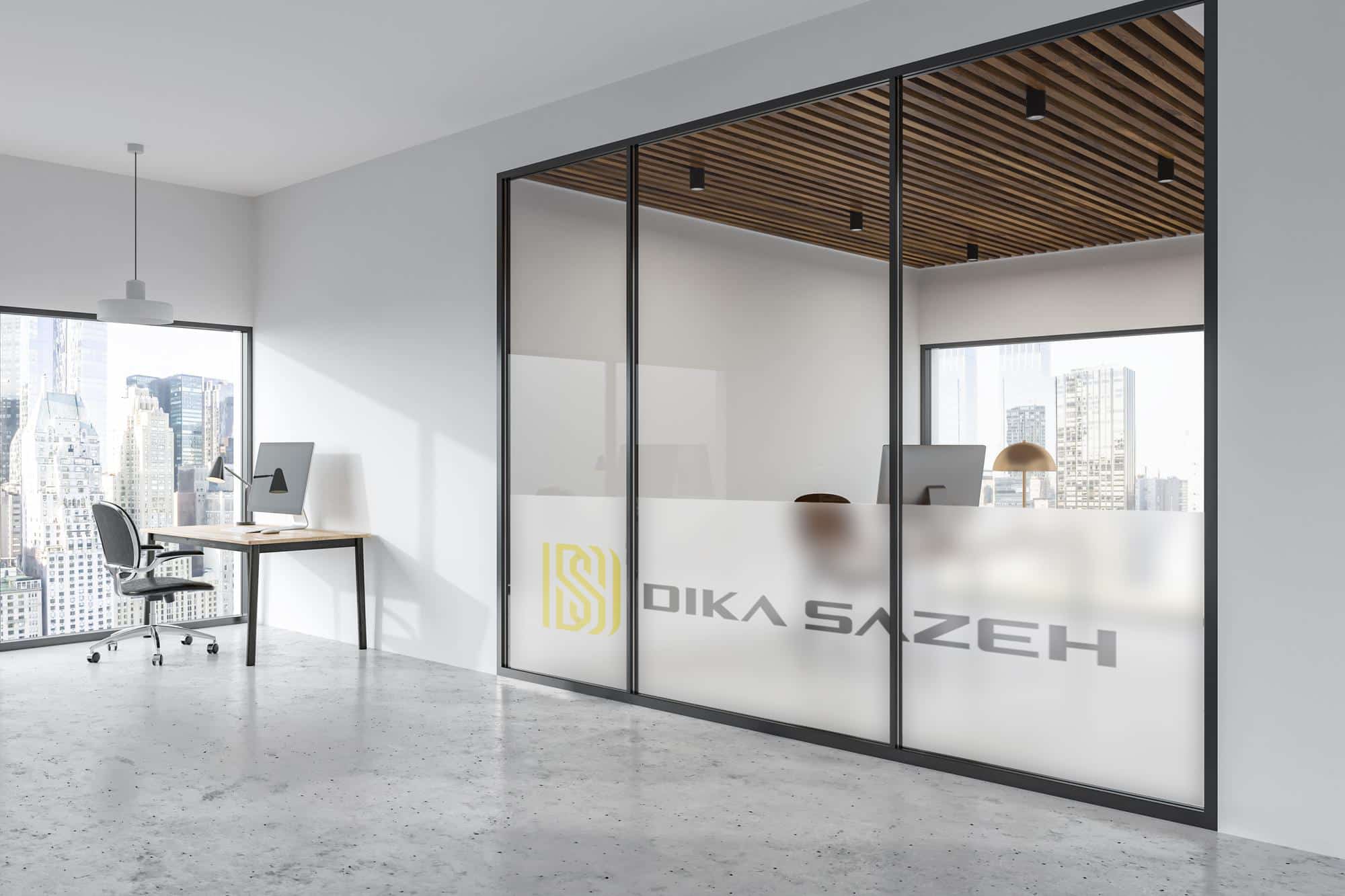 dikasazeh-office-partition-sticker 06